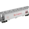 Trains|Atlas 19326 CB&Q 3-Bay Cylindrical Hopper No. 85403 - Model Train Junction: Quality Parts and Art Supplies