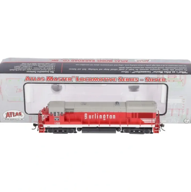 Trains|Atlas 10000440 CB&Q U30B Phase 2 Diesel Locomotive #150 - Model Train Junction: Quality Parts and Art Supplies