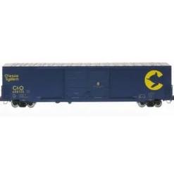 Trains|Atlas 20000673 Chessie 60' Double Door Auto Boxcar #488711 - Model Train Junction: Quality Parts and Art Supplies