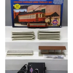 Trains|Atlas 1009103 Chicago Surface Lines O Gauge Trolley Set - Model Train Junction: Quality Parts and Art Supplies