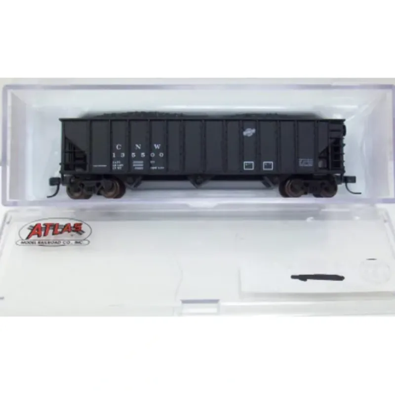 Trains|Atlas 50000219 CNW 90T Open Hopper #135500 - Model Train Junction: Quality Parts and Art Supplies