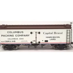 Trains|Atlas 61222 Columbus Packing 36' Wood Reefer #148 - Model Train Junction: Quality Parts and Art Supplies