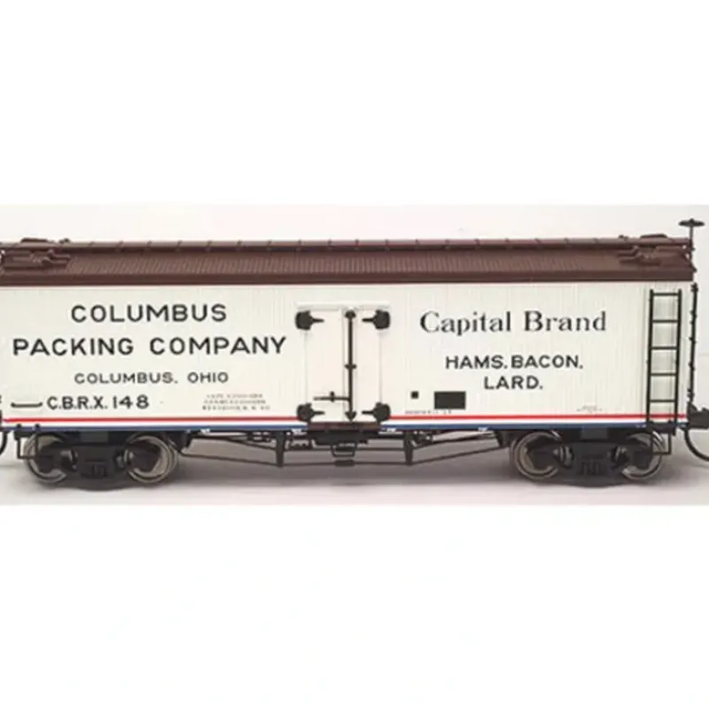 Trains|Atlas 61222 Columbus Packing 36' Wood Reefer #148 - Model Train Junction: Quality Parts and Art Supplies