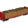 Trains|Atlas 16045 D&H 42' Pulpwood Flatcar #8002 - Model Train Junction: Quality Parts and Art Supplies