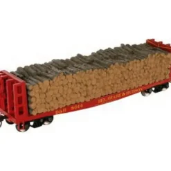 Trains|Atlas 16045 D&H 42' Pulpwood Flatcar #8002 - Model Train Junction: Quality Parts and Art Supplies