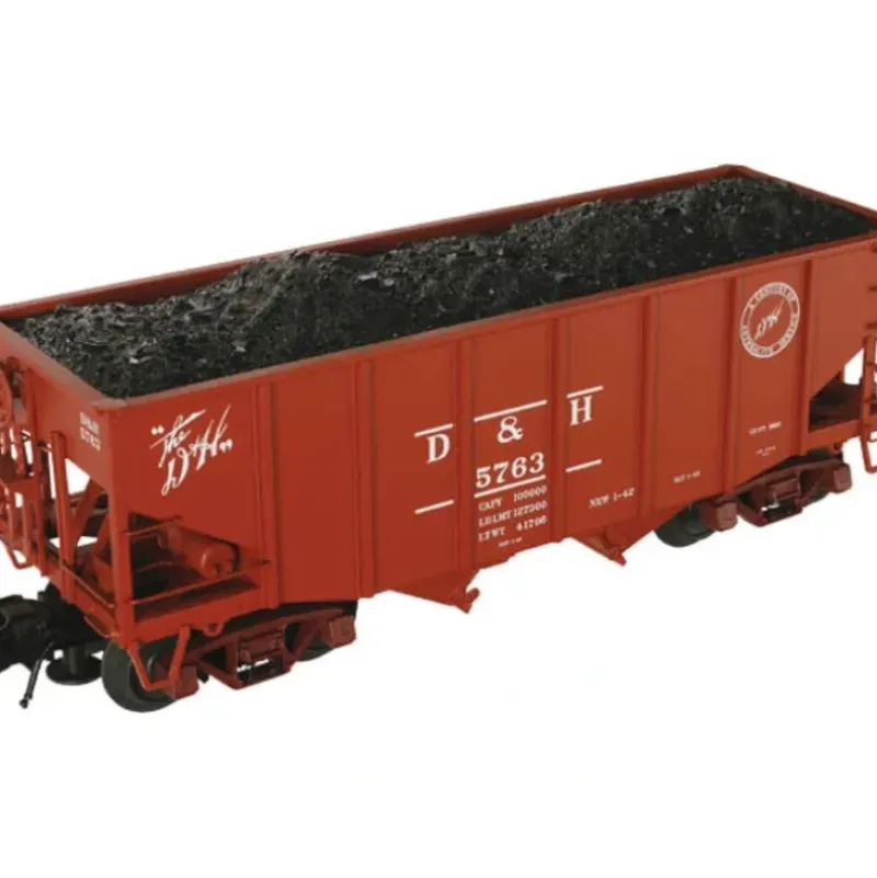 Trains|Atlas 6763 D&H Four Car Hopper Set - Model Train Junction: Quality Parts and Art Supplies