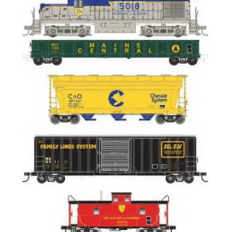 Trains|Atlas 0040 Delaware & Hudson HO Gauge Diesel Freight Train Set - Model Train Junction: Quality Parts and Art Supplies