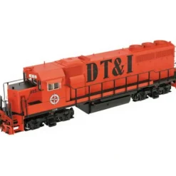 Trains|Atlas 10000408 DT&I GP40-2 Phase I Diesel Locomotive w/DCC & Sound #415 - Model Train Junction: Quality Parts and Art Supplies