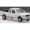 Trains|Atlas 1249 HO 1997 Ford-F150 Standard Side Pickup White/Tan - Model Train Junction: Quality Parts and Art Supplies