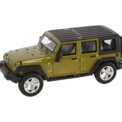 Trains|Atlas 99087082 HO 2007 Green Jeep Wrangler 4 Door - Model Train Junction: Quality Parts and Art Supplies