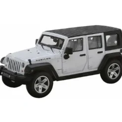 Trains|Atlas 99087080 HO 2007 Jeep Wrangler 4 Door White - Model Train Junction: Quality Parts and Art Supplies
