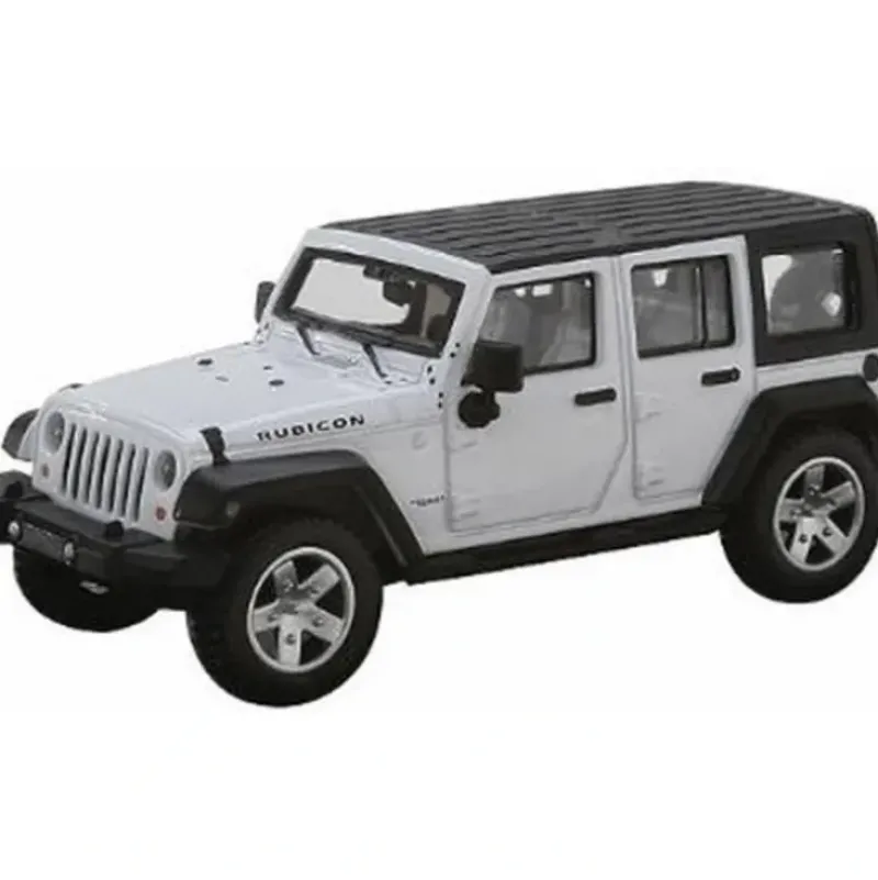 Trains|Atlas 99087080 HO 2007 Jeep Wrangler 4 Door White - Model Train Junction: Quality Parts and Art Supplies