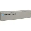 Trains|Atlas 20000956 HO 40' Standard Container, Maersk Line II #2 (3) - Model Train Junction: Quality Parts and Art Supplies