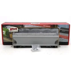 Trains|Atlas 1450 HO ACF 4650 3-Bay Centerflow Hopper, Undecorated - Model Train Junction: Quality Parts and Art Supplies