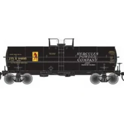 Trains|Atlas 10952 HO ACF 11,000-Gallon Tank, Hercules Powder #94995 - Model Train Junction: Quality Parts and Art Supplies