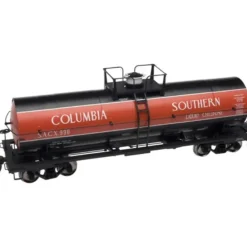 Trains|Atlas 10941 HO ACF 11,000-Gallon Tank, Columbia Southern #990 - Model Train Junction: Quality Parts and Art Supplies
