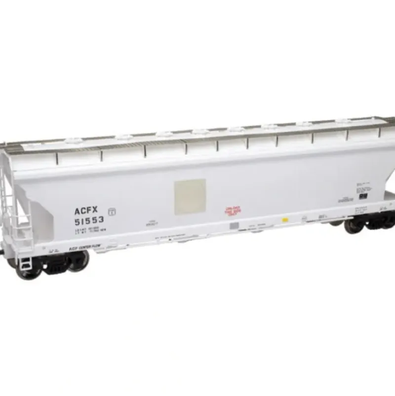 Trains|Atlas 20001057 HO ACFX ACF 4-Bay Centerflow Pressureaide Covered Hopper #51558 - Model Train Junction: Quality Parts and Art Supplies