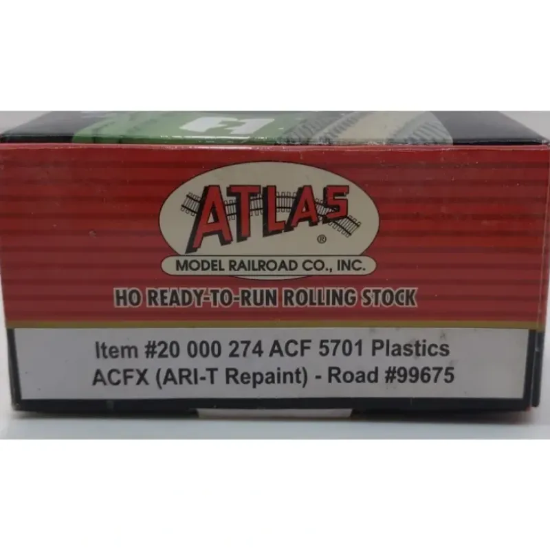 Trains|Atlas 20000274 HO ACFX ACF Plastic Hopper #99675 - Model Train Junction: Quality Parts and Art Supplies