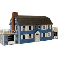 Trains|Atlas 4001007 HO Amityville Vacation Home Kit - Model Train Junction: Quality Parts and Art Supplies