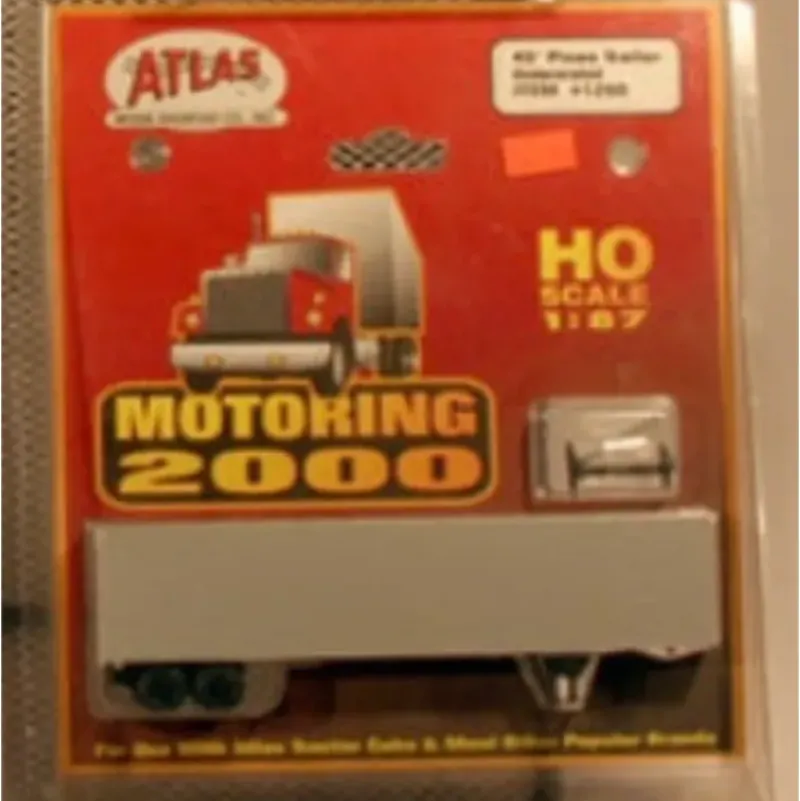 Trains|Atlas 1200 HO Assembled Undecorated 45' Pines Trailer - Model Train Junction: Quality Parts and Art Supplies