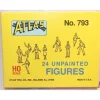 Trains|Atlas 0793 HO Assorted Unpainted Figures (Set of 24) - Model Train Junction: Quality Parts and Art Supplies