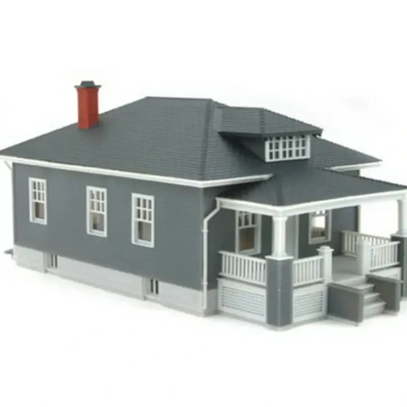 Trains|Atlas 612 HO Barb's Bungalow Built-Up - Model Train Junction: Quality Parts and Art Supplies