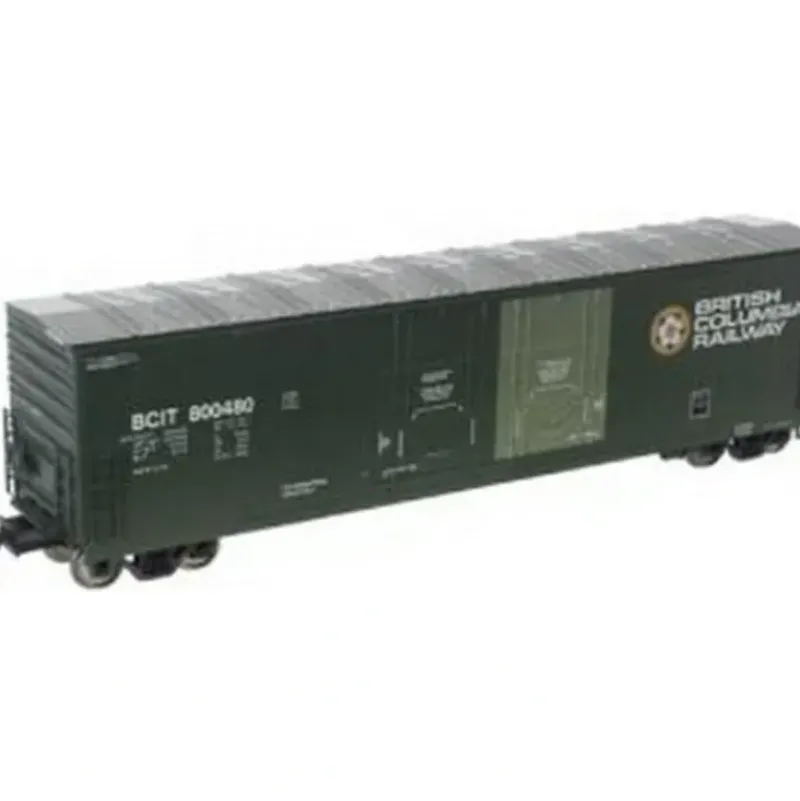 Trains|Atlas 20000104 HO BC Rail 53' DPD Boxcar #800502 - Model Train Junction: Quality Parts and Art Supplies