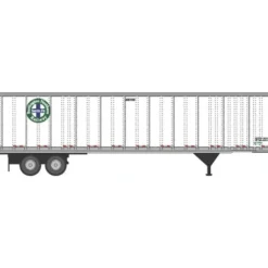 Trains|Atlas 20000043 HO BNSF 48'''' Trailer #221963 - Model Train Junction: Quality Parts and Art Supplies