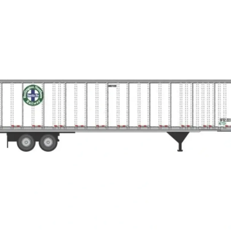 Trains|Atlas 20000043 HO BNSF 48'''' Trailer #221963 - Model Train Junction: Quality Parts and Art Supplies