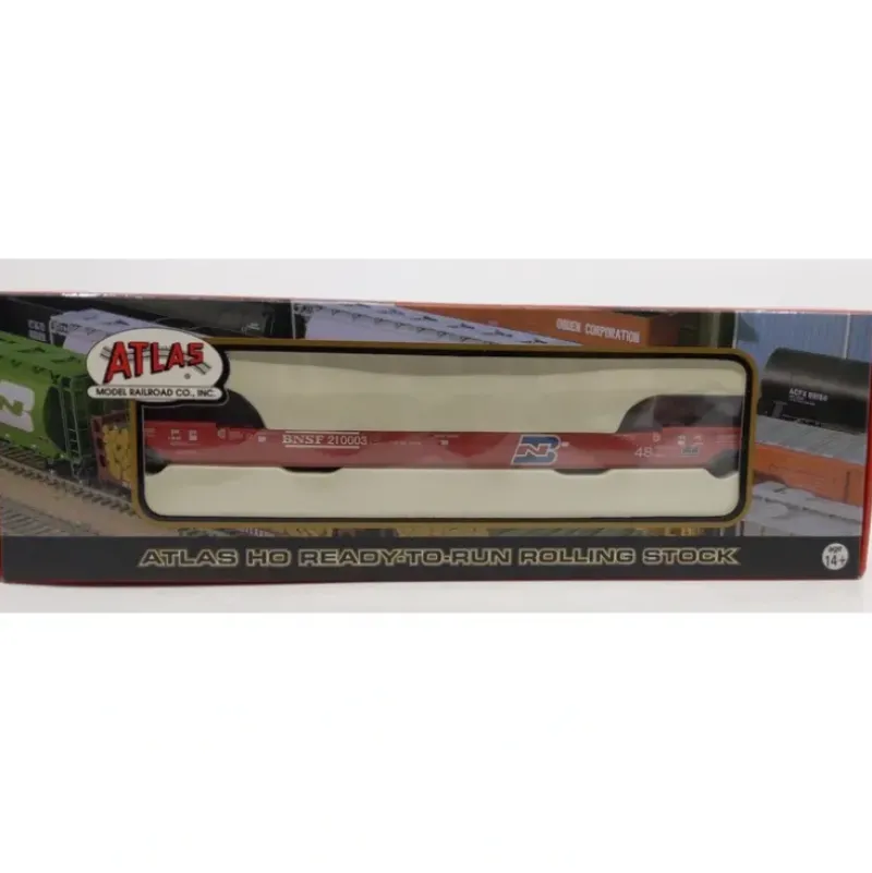 Trains|Atlas 20000149 HO BNSF Gunderson 48' Well Car #210003 - Model Train Junction: Quality Parts and Art Supplies