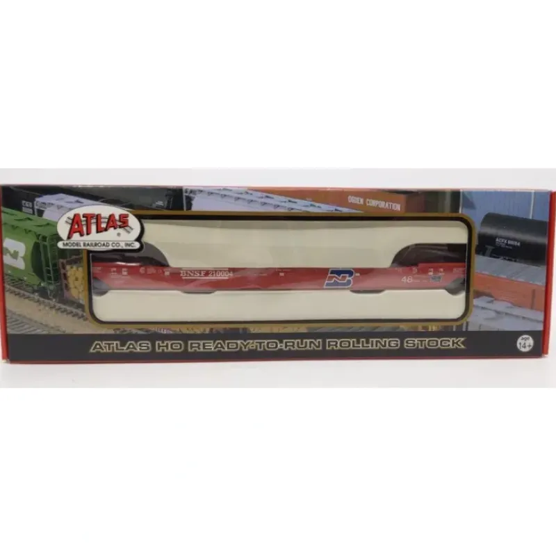 Trains|Atlas 20000150 HO BNSF Gunderson 48' AP Well Car #210004 - Model Train Junction: Quality Parts and Art Supplies