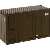 Trains|Atlas 20000378 HO Brown MSW 20' Containers (Pack of 4) - Model Train Junction: Quality Parts and Art Supplies