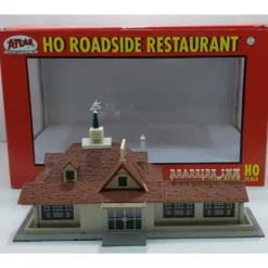 Trains|Atlas 660 HO Built-Up Roadside Restaurant - Model Train Junction: Quality Parts and Art Supplies