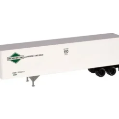 Trains|Atlas 12026 HO CC&P 45' Pines Trailer #230250 - Model Train Junction: Quality Parts and Art Supplies