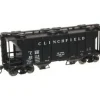 Trains|Atlas 11289 HO Clinchfield Trainman PS-2 Covered Hopper #60102 - Model Train Junction: Quality Parts and Art Supplies