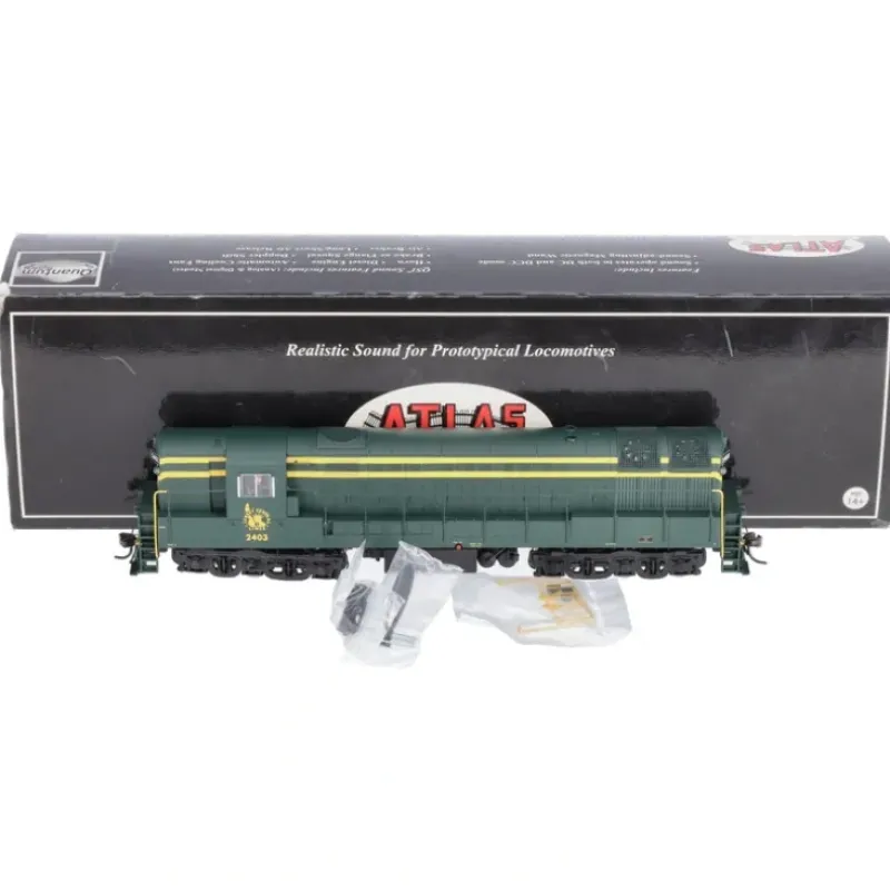 Trains|Atlas 7764 HO CNJ Trainmaster Ph1B Diesel Locomotive #2403 w/DCC & Sound - Model Train Junction: Quality Parts and Art Supplies