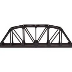 Trains|Atlas 593 HO Code 83 18" Black Through Truss Bridge Plastic Kit - Model Train Junction: Quality Parts and Art Supplies