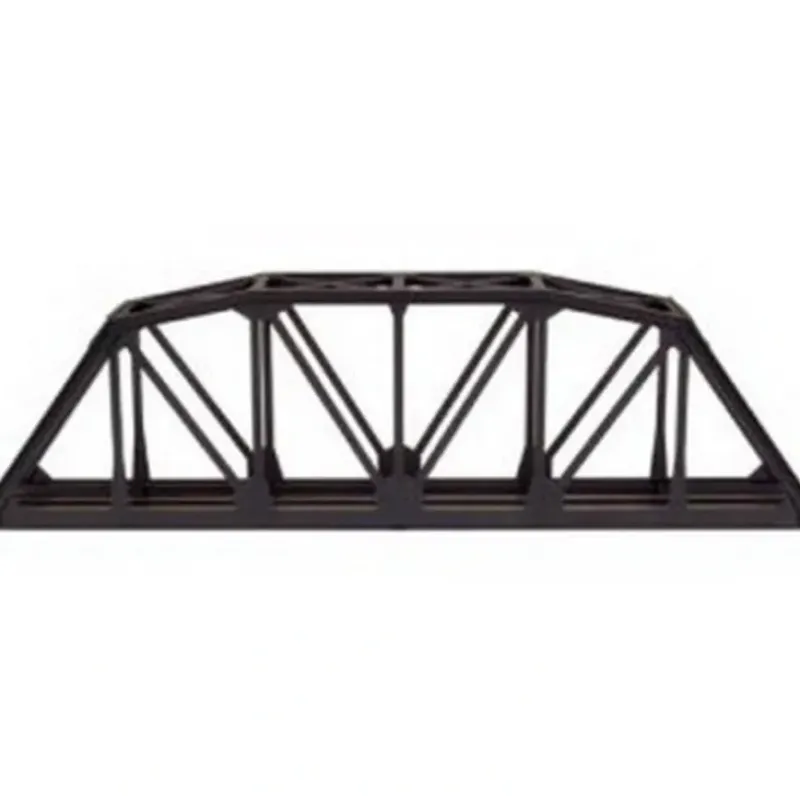 Trains|Atlas 593 HO Code 83 18" Black Through Truss Bridge Plastic Kit - Model Train Junction: Quality Parts and Art Supplies