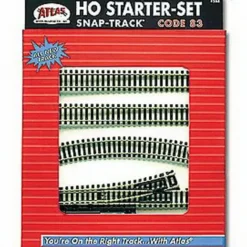 Trains|Atlas 588 HO Code 83 Snap Track Starter Set - Model Train Junction: Quality Parts and Art Supplies