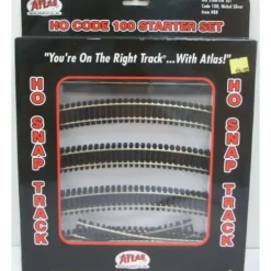 Trains|Atlas 0088 HO Code 100 Snap-Track Starter Set - Model Train Junction: Quality Parts and Art Supplies