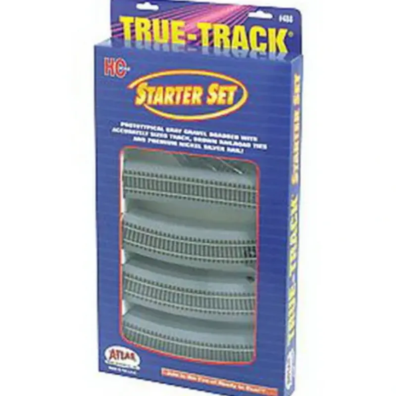 Trains|Atlas 0488 HO Code 83 True-Track Starter Layout Size: 38" x 56" Set - Model Train Junction: Quality Parts and Art Supplies