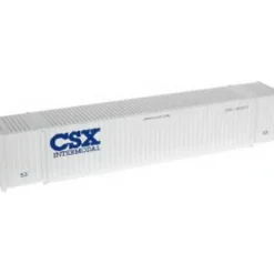 Trains|Atlas 20000186 HO CSX 53' Jindo Containers (Pack of 3) - Model Train Junction: Quality Parts and Art Supplies