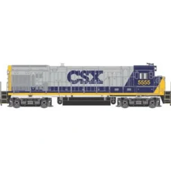 Trains|Atlas 8057 HO CSX B23-7 Diesel Locomotive #5555 - Model Train Junction: Quality Parts and Art Supplies