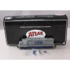 Trains|Atlas 10000159 HO CSX GP38 Diesel Locomotive w/Decoder #2091 - Model Train Junction: Quality Parts and Art Supplies