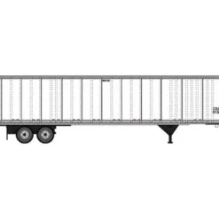 Trains|Atlas 20000038 HO CSX Transportation48'''' Pines Trailer Road # 613055 - Model Train Junction: Quality Parts and Art Supplies