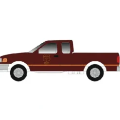 Trains|Atlas 1284 HO Ford F-150 Pickup -Maroon - Model Train Junction: Quality Parts and Art Supplies