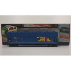 Trains|Atlas 1406-1 HO Golden West Service 3-Bay Hopper Car #518001 - Model Train Junction: Quality Parts and Art Supplies