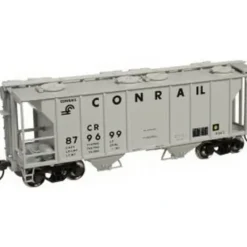 Trains|Atlas 11291 HO HO Conrail PS-2 Covered Hopper #879855 - Model Train Junction: Quality Parts and Art Supplies