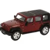 Trains|Atlas 9987084 HO Jeep Wrangle-Red Rock - Model Train Junction: Quality Parts and Art Supplies