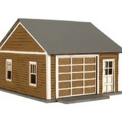 Trains|Atlas 735 HO Kim's Classic Home Garage Kit (Pack of 2) - Model Train Junction: Quality Parts and Art Supplies